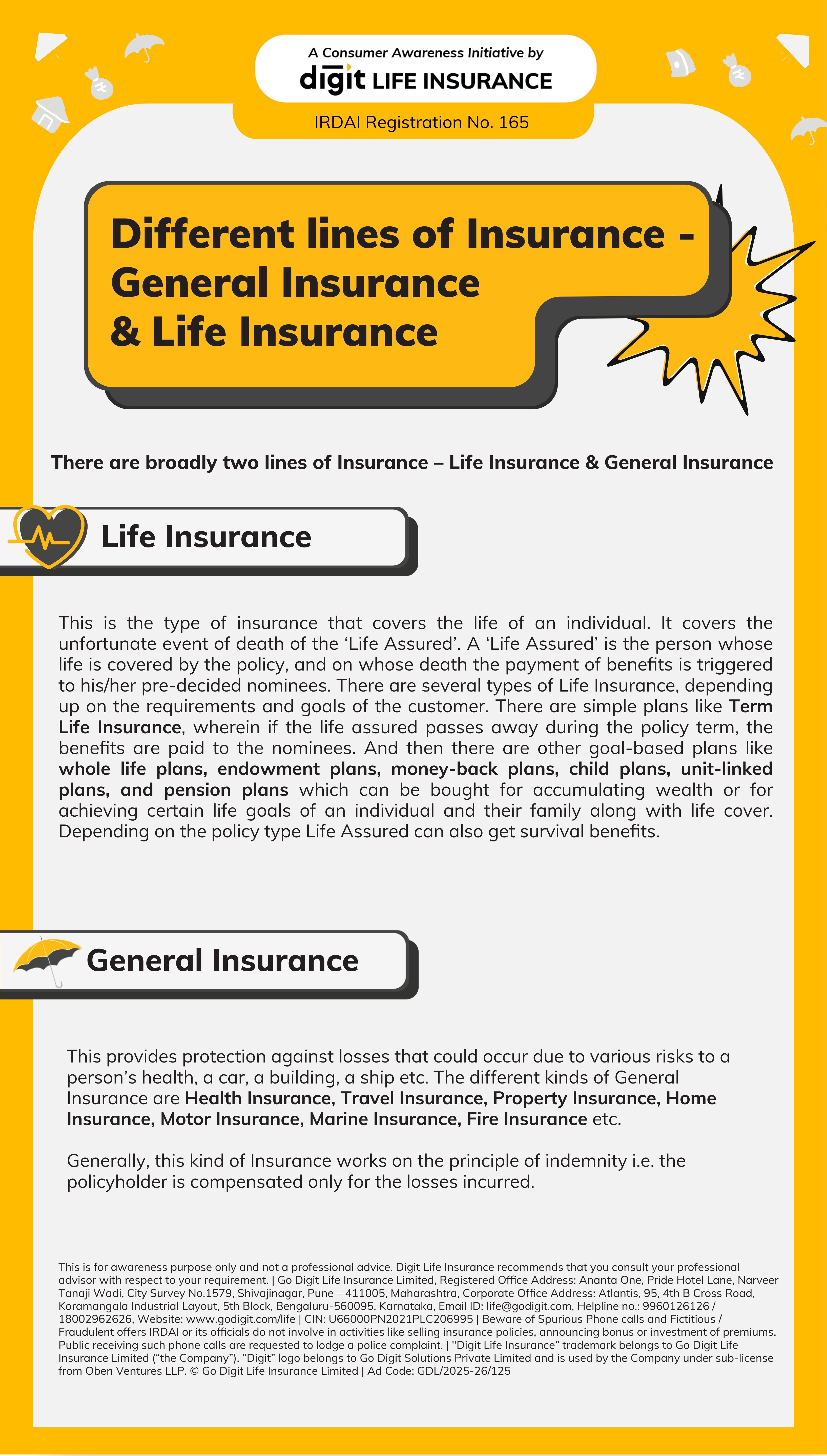 Different Line of Insurance